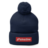 Pali Subreme Beanie-Beanie-Description The most Supreme thing about this beanie is that it reps Palestine! Finished with a pom-pom on top, it offers tons of warmth and comfort and is sure to find its way into all your favorite cold-weather looks. Get yours today to match our other Pali Subreme products! Features • 100% acrylic • One size fits all • 12'' (30.5 cm) knit • Fold-over 3'' (7.6 cm) cuff • Pom-pom on top Size Guide One size fits all.-Pali-Mart