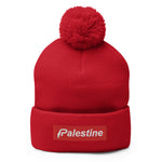 Pali Subreme Beanie-Beanie-Description The most Supreme thing about this beanie is that it reps Palestine! Finished with a pom-pom on top, it offers tons of warmth and comfort and is sure to find its way into all your favorite cold-weather looks. Get yours today to match our other Pali Subreme products! Features • 100% acrylic • One size fits all • 12'' (30.5 cm) knit • Fold-over 3'' (7.6 cm) cuff • Pom-pom on top Size Guide One size fits all.-Pali-Mart