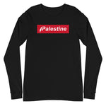 Pali Subreme Long Sleeve Tee-Long Sleeve Tee-Description The most Supreme thing about this shirt is that it reps Palestine in iconic style. Quality You have to put this shirt on to believe the Premium quality. This shirt feels supremely soft and comfortable. Pair it with your favorite jeans, and layer it with a button-up shirt, a zip-up hoodie, or a jacket for a range of looks while keeping warm. Features • 100% combed and ring-spun cotton• Retail fit• Crew neck cover-stitched collar• 2'' ribbed