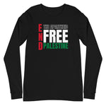 End The Apartheid Long Sleeve Tee-Long Sleeve Tee-Description If Palestine is ever going to be free it will only come when everyone is treated equally. Segregating individuals based on religion or race must be addressed first. End the Apartheid. Free Palestine. Quality You have to put this shirt on to believe the Premium quality. This shirt feels supremely soft and comfortable. Pair it with your favorite jeans, and layer it with a button-up shirt, a zip-up hoodie, or a jacket for a range of look