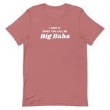 Big Baba T-Shirt-T-Shirt-Description We all know the song. This is how Arabs sound singing along. Say it with me "I Love It When You Call Me Big Baba!" RIP Biggie Quality You have to put this shirt on to believe the Premium T-Shirt quality. This shirt feels supremely soft and lightweight, with the right amount of stretch. It's comfortable and flattering for both men and women! Features • 100% combed and ring-spun cotton (Heather colors contain polyester)• Fabric weight: 4.2 oz (142 g/m2)• Pre-sh